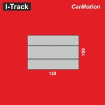 Hacker-Model HCT9405V - H0 - CarMotion Gerade Straßenbettung, 100 x 150 mm (6 Stück)
